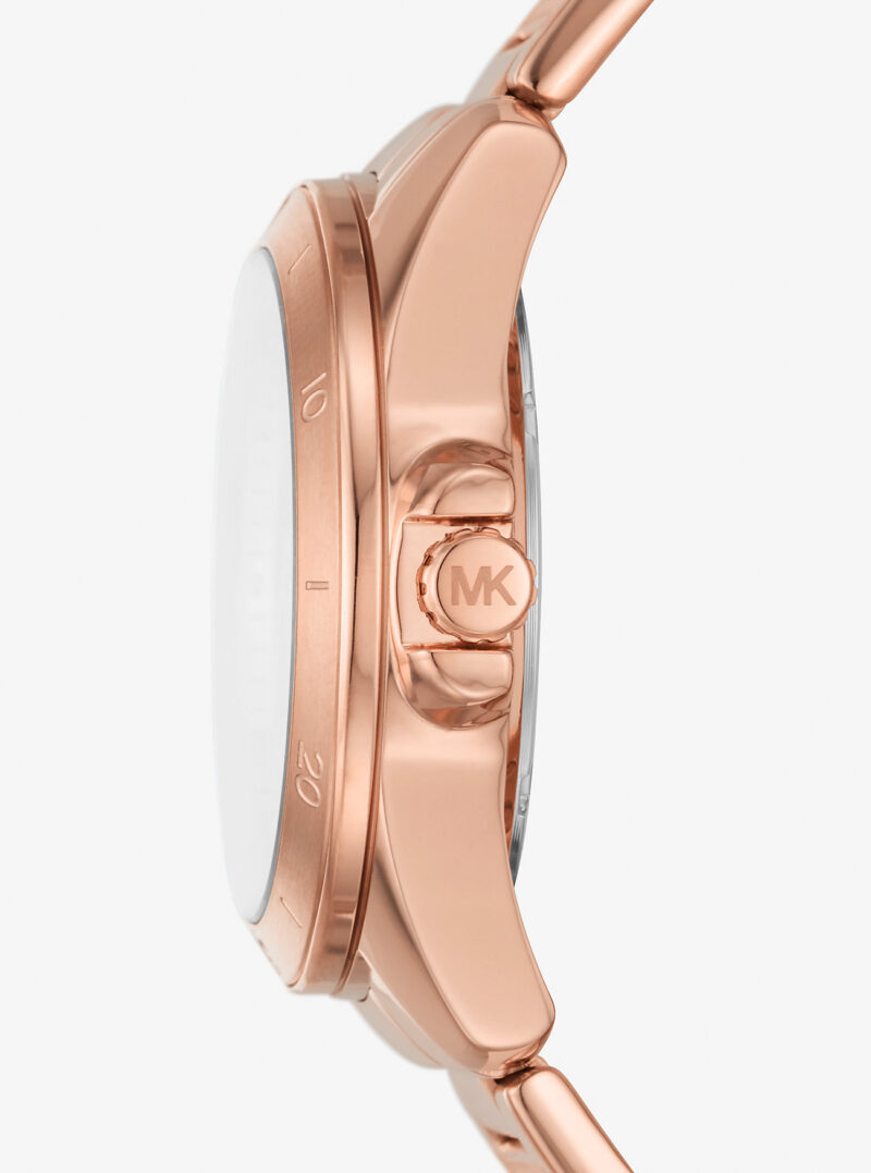 Mini Alek Pavé Rose Gold-Tone Watch - Image 3