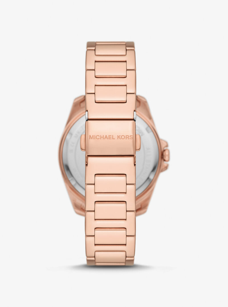 Mini Alek Pavé Rose Gold-Tone Watch - Image 2