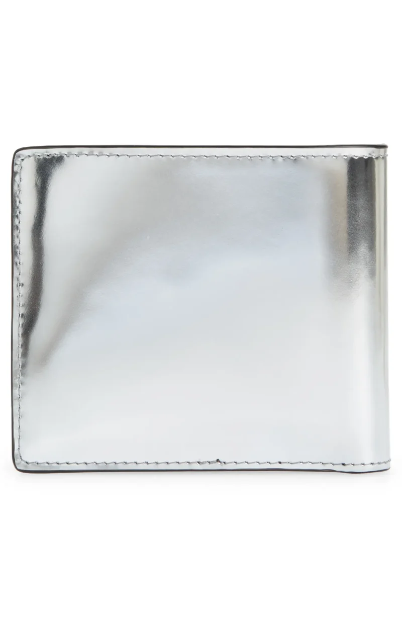 Medusa Biggie Metallic Bifold Coin Wallet - Image 2