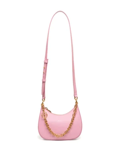 Emblem Octogone leather minibag