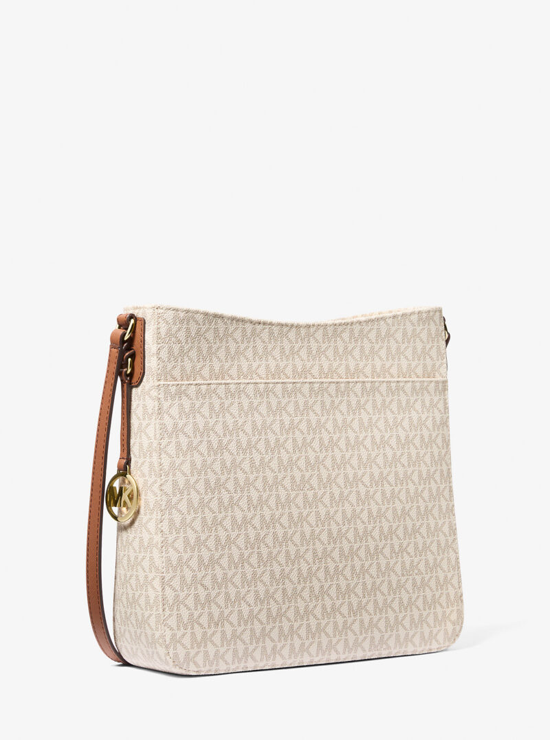 Jet Set Travel Large Logo Messenger Bag Baige - Image 3