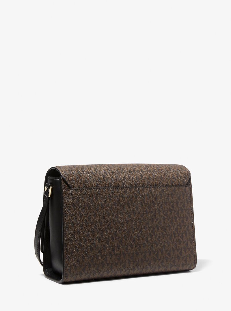 Mimi Medium Logo Messenger Bag - Image 3