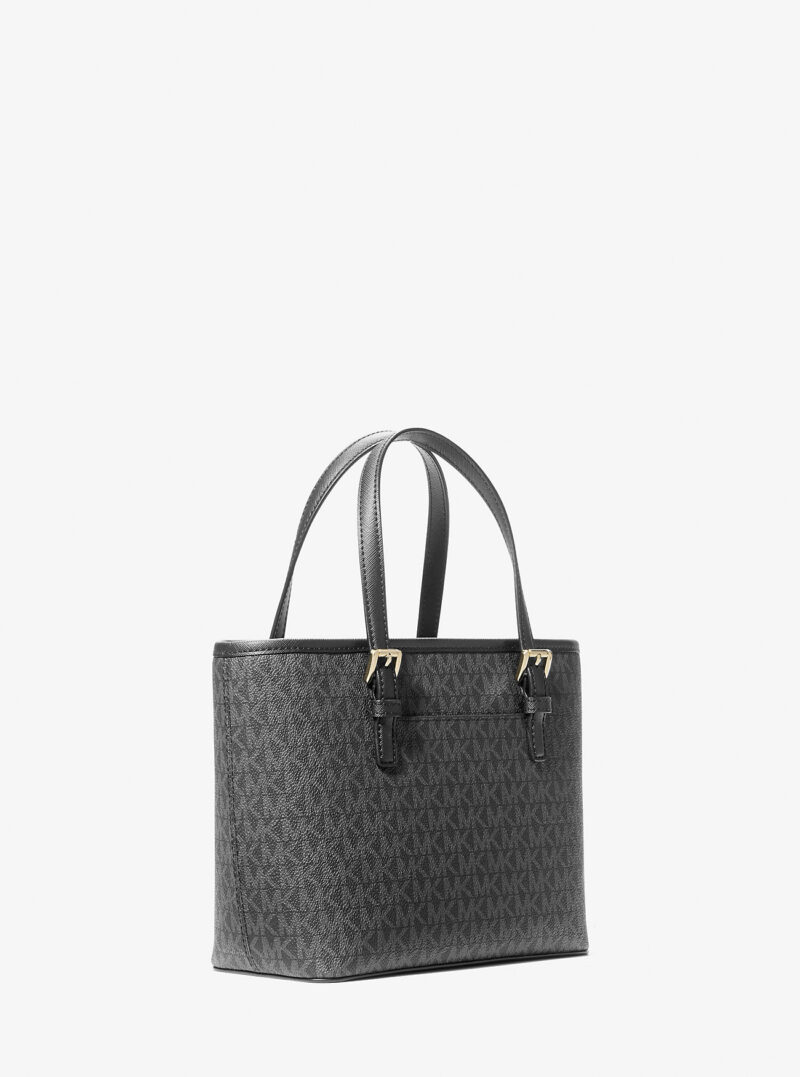 Jet Set Travel Extra-Small Logo Top-Zip Tote Bag - Image 3