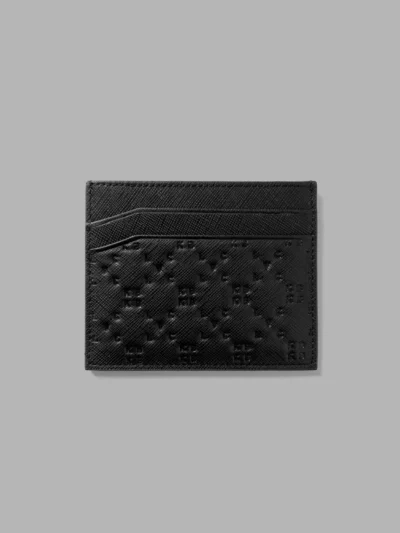 Monogram Card Holder In Saffiano Leather