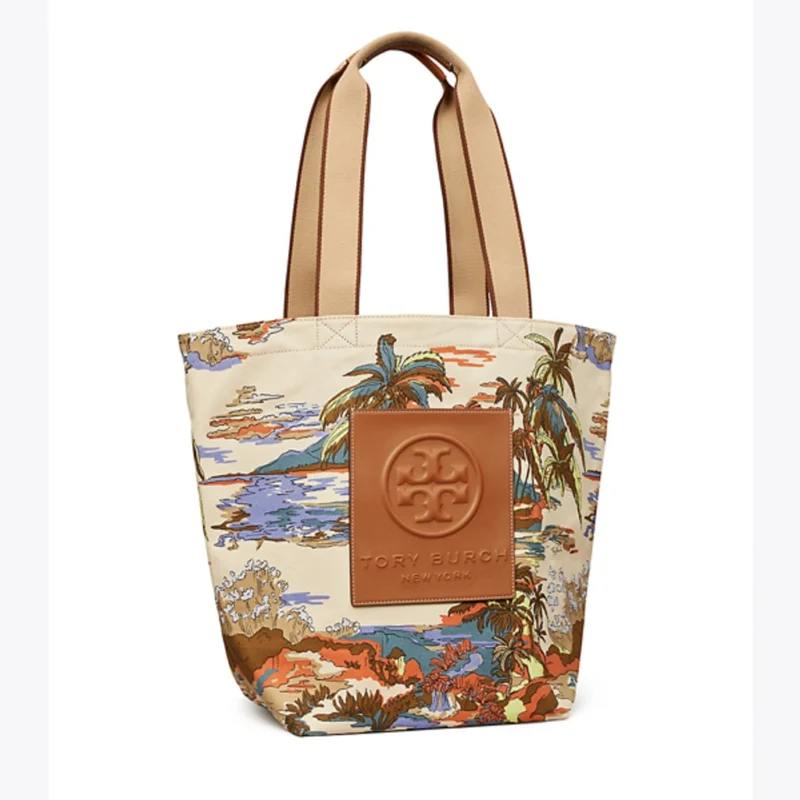 Gracie Printed Canvas Tote