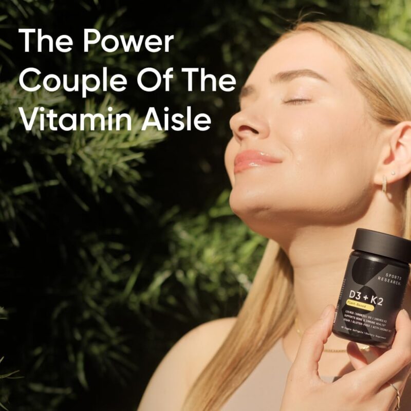 D3+ K2 , 1 PER DAY FORMULA - 160 VEGGIE - Image 5