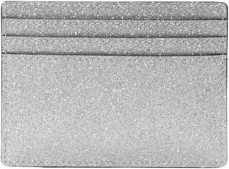 Glimmer Glitter Small Slim Card Holder Lunar Light - Image 2
