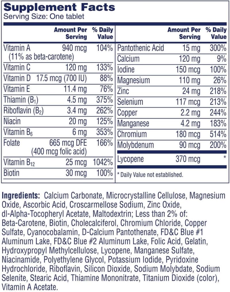 6 BENEFIT AREAS FOR HEALTHY AGING - 300 TABLETS - Image 6