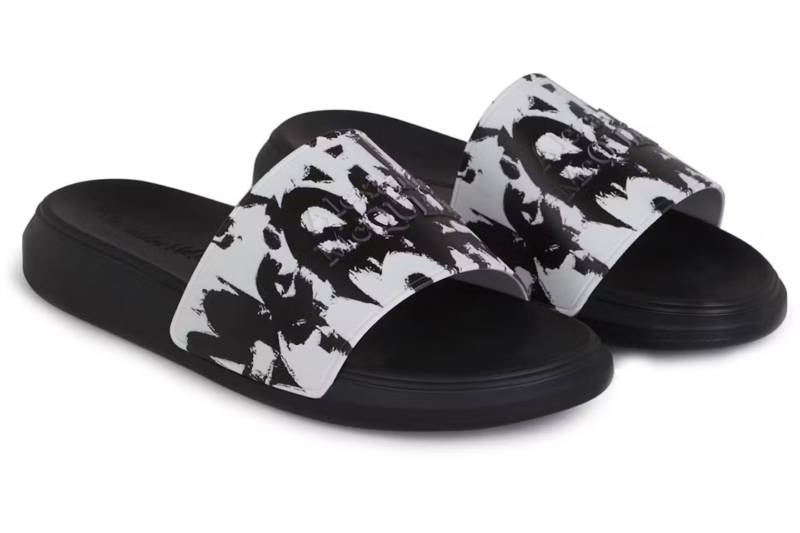 Graffiti Logo Paint Splatter White Black White