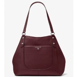 Molly Large Pebbled Leather Tote Bag
