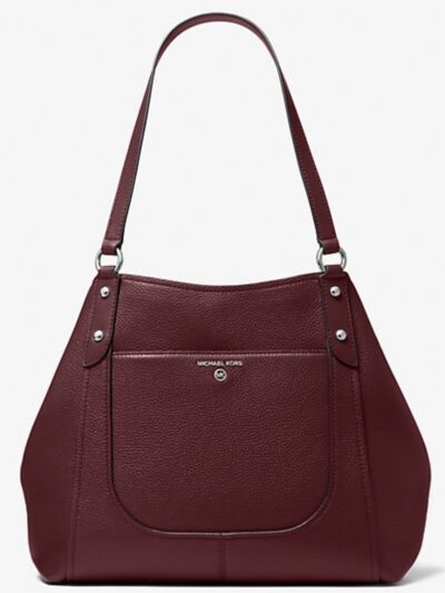 Molly Large Pebbled Leather Tote Bag