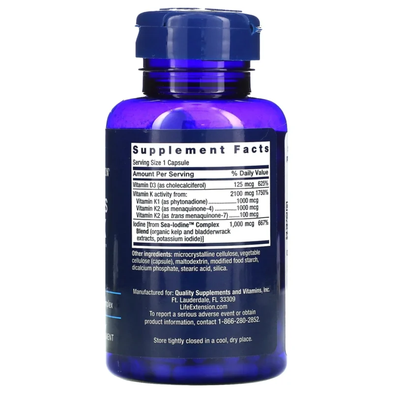 VITAMINS D AND K - 60 CAPSULES - Image 2