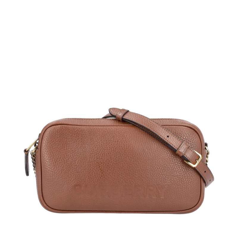 Leather Crossbody Bag Brown