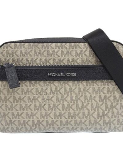 Cooper Logo Utility Crossbody Bag Black