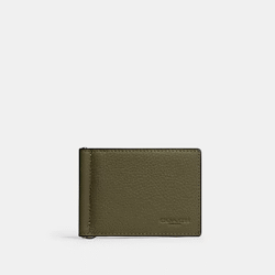 COACH Slim Money Clip Billfold Wallet