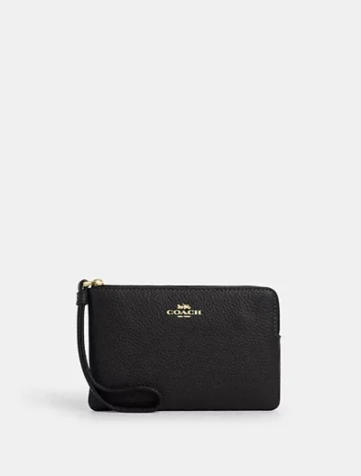 Corner Zip Wristlet
