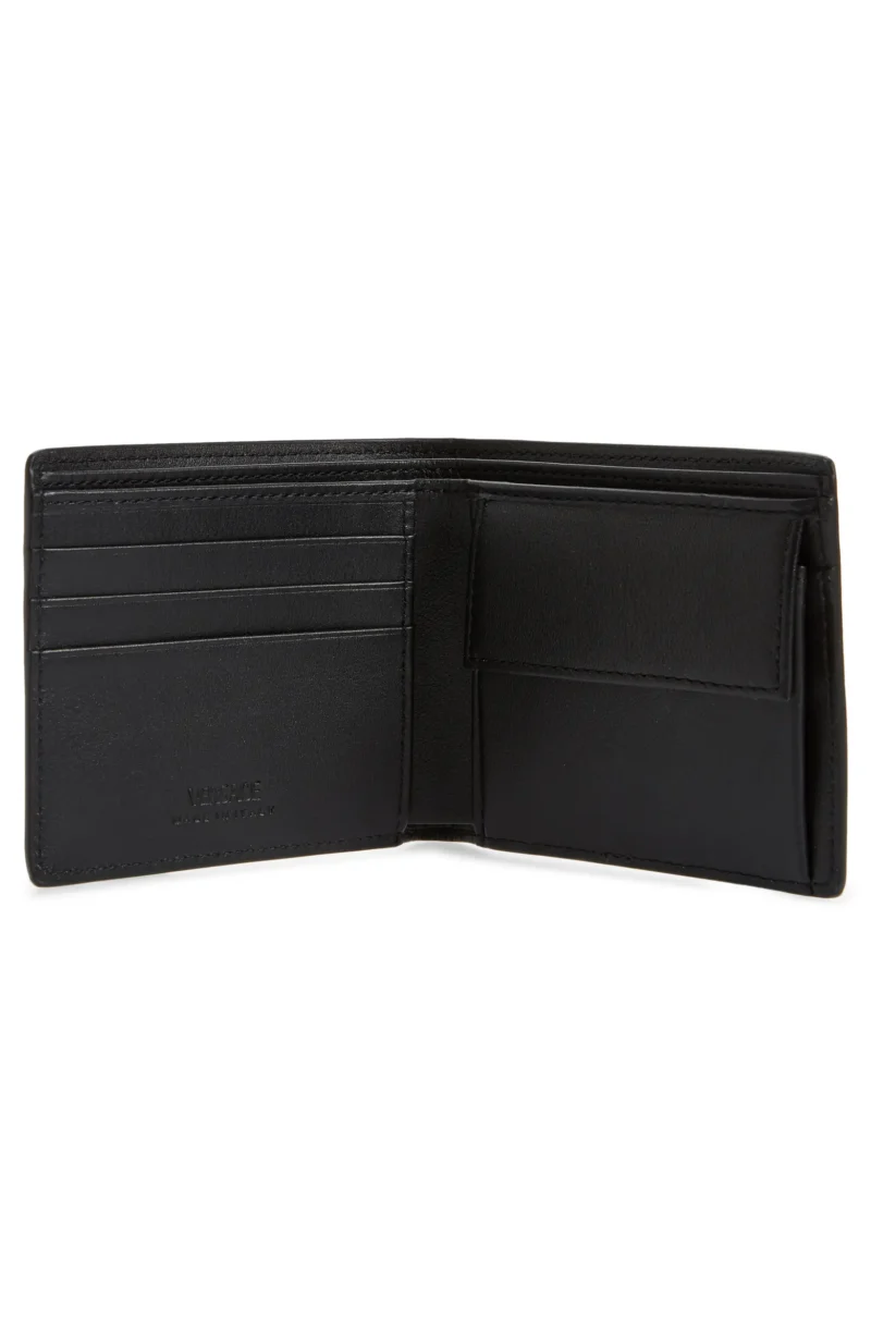 Medusa Biggie Metallic Bifold Coin Wallet - Image 3