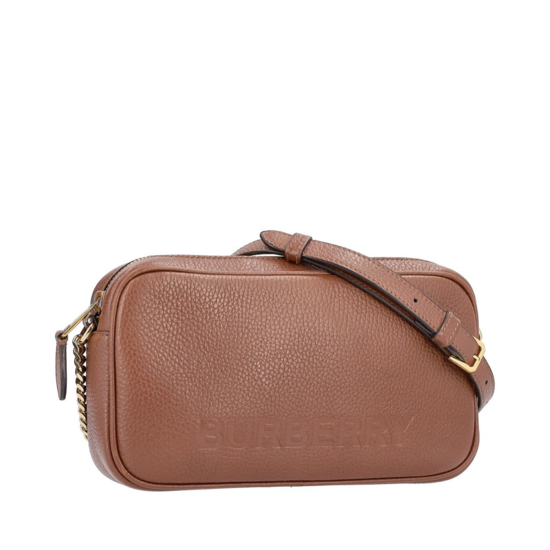 Leather Crossbody Bag Brown - Image 5