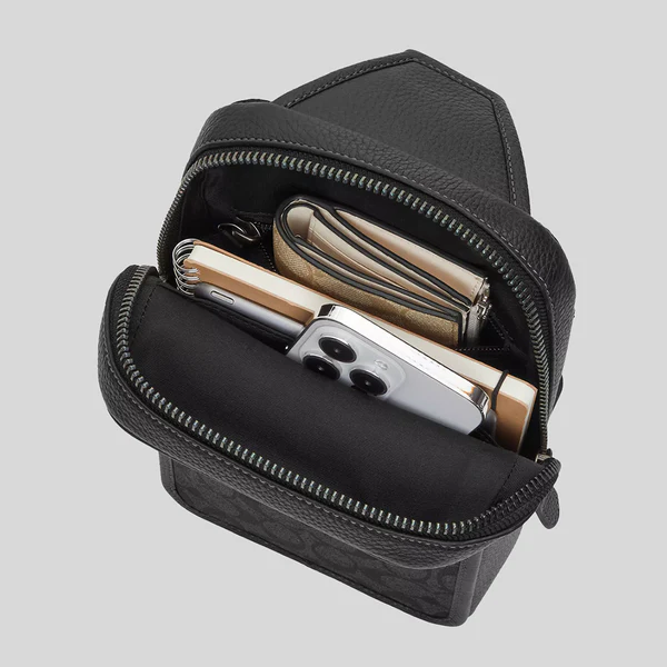 Sullivan Pack Blocked Signature Canvas Khaki/Charcoal - Image 3