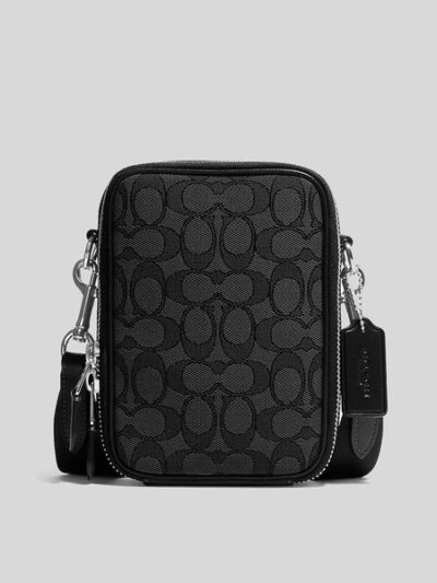 Stanton Crossbody Signature Jacquard Black CH097
