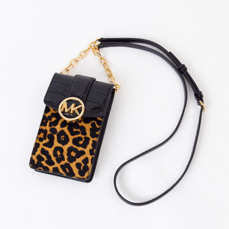 CARMEN SM PHONE EMBOSSED EXOTIC CROSSBODY