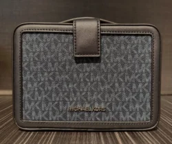 Cooper Blue MK Signature Lunch Box Crossbody Bag