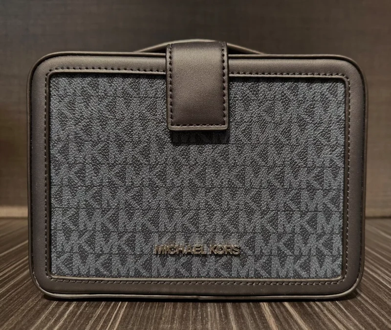 Cooper Blue MK Signature Lunch Box Crossbody Bag