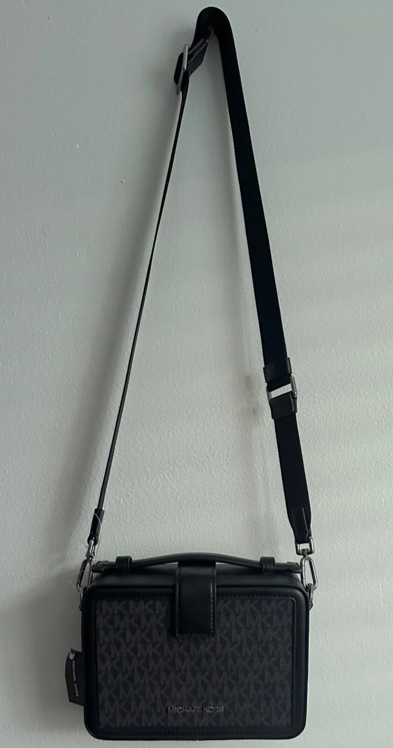 Cooper Blue MK Signature Lunch Box Crossbody Bag - Image 4