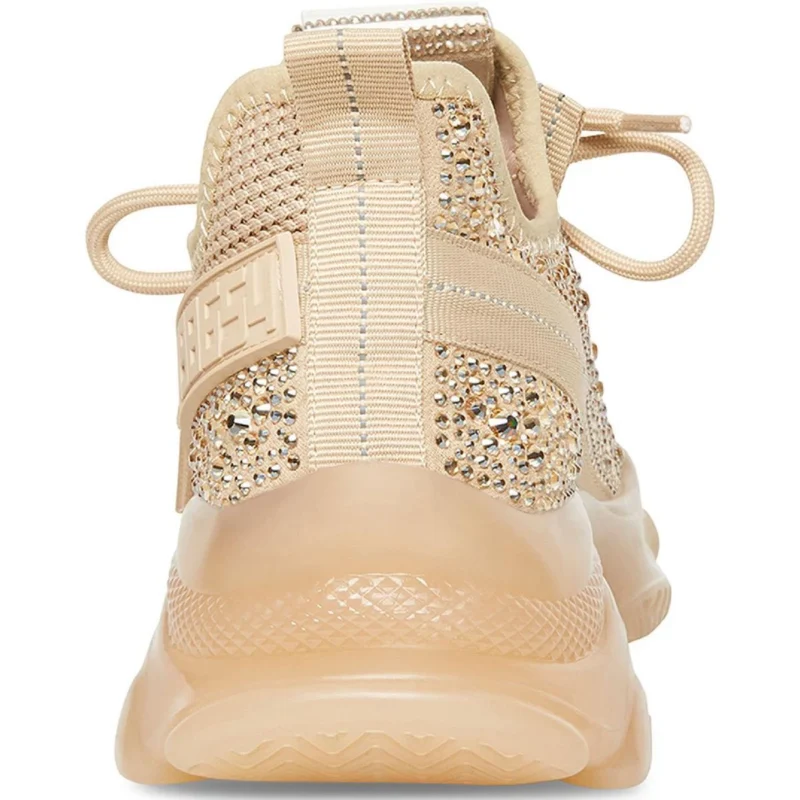Steve Madden Womens Maxima Beige Athletic and Training Shoes - Image 3