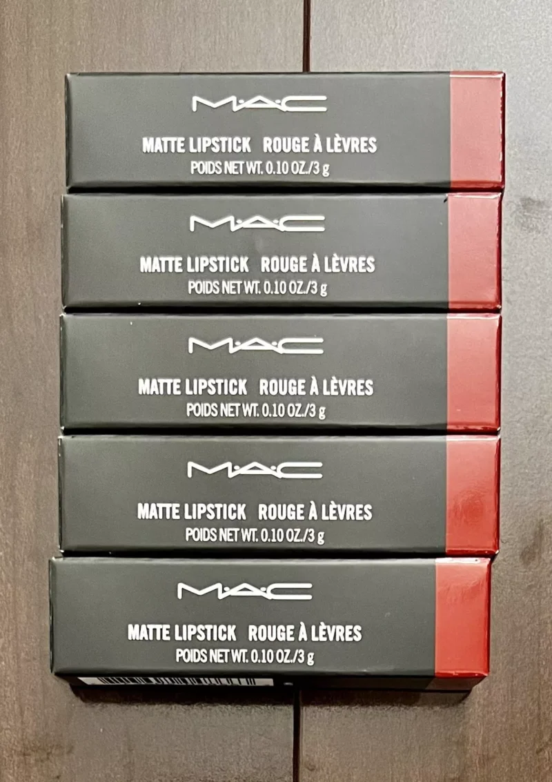 MAC Matte Lipstick - Chili 602 - Image 3
