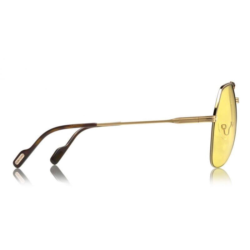 Tom Ford - Wilder Sunglasses - Pilot Acetate Sunglasses - FT0644 - Yellow - Tom Ford Eyewear - Image 2