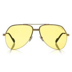 Tom Ford - Wilder Sunglasses - Pilot Acetate Sunglasses - FT0644 - Yellow - Tom Ford Eyewear