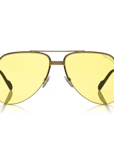 Tom Ford - Wilder Sunglasses - Pilot Acetate Sunglasses - FT0644 - Yellow - Tom Ford Eyewear
