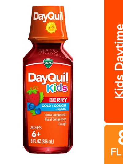 Vicks Dayquil Kids Cold & Cough + Mucus Berry Liquid