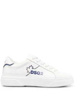 DSQUARED2Bumper logo-print sneakers
