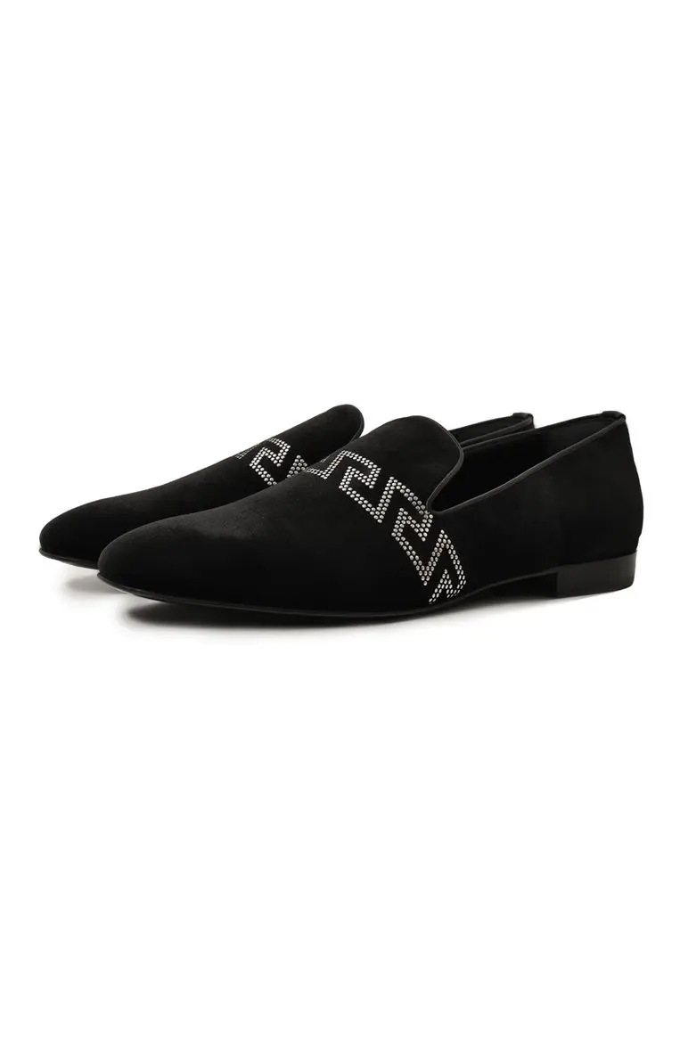 Greca Valvet Loafer