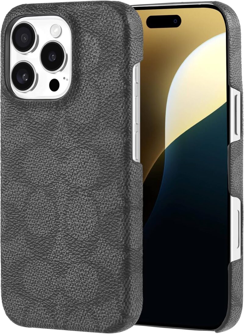 Coach Signature Canvas Slim Wrap iPhone 16 Pro Max Case - Designer Phone Case - Signature Charcoal - Image 7