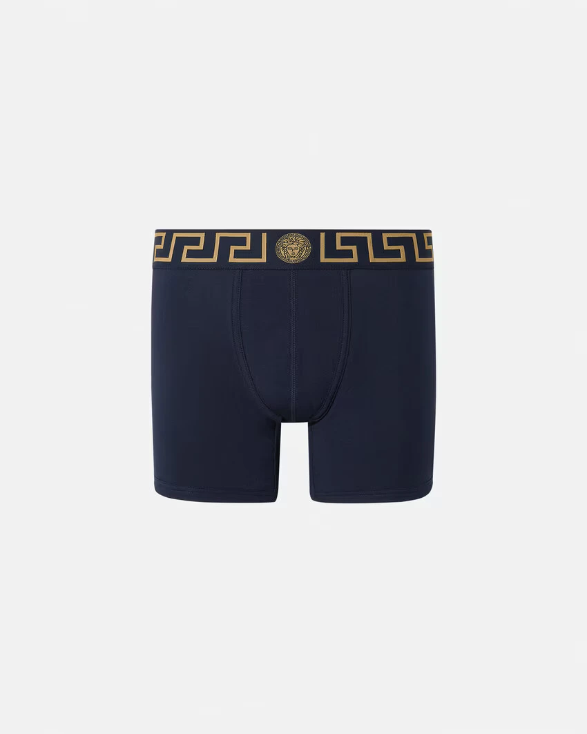 VERSACE Greca Border Long Trunks