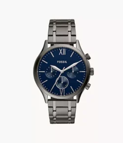 Fenmore Multifunction Smoke Stainless Steel Watch