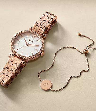 Tillie Three-Hand Rose Gold-Tone Stainless Steel Watch - Image 2