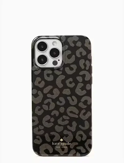 Graphic Leopard Resin iPhone 13 Pro Max Case