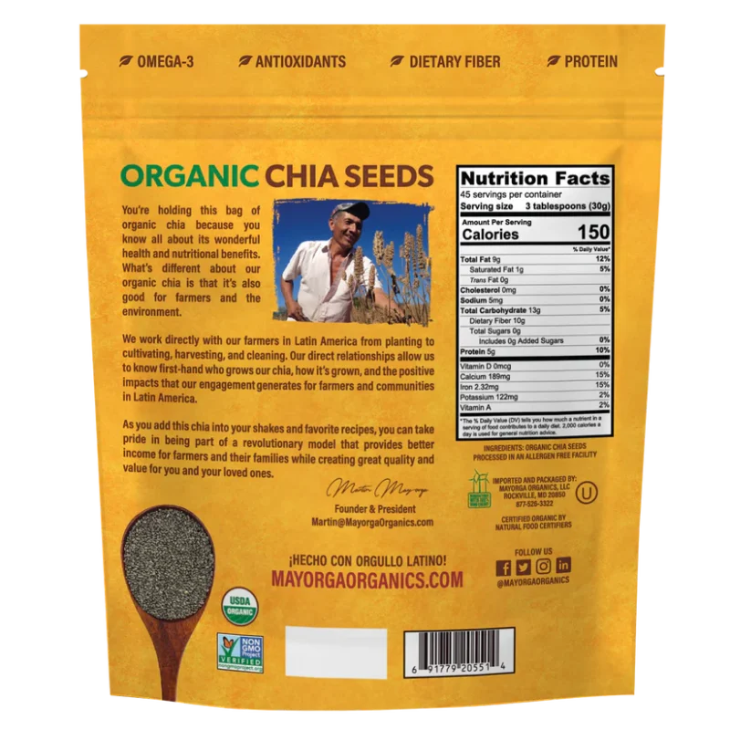 Organic Chia Seeds - Image 2