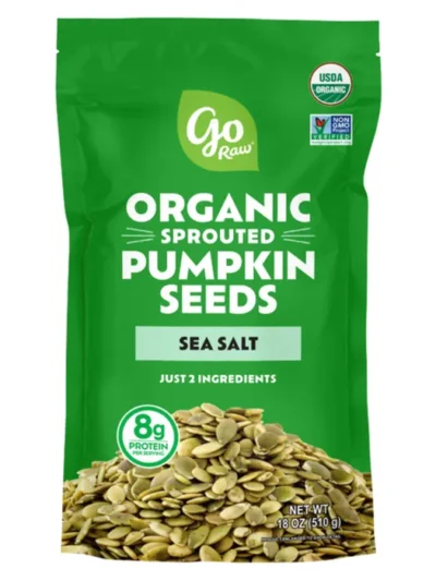 ORGANIC SPROUTED PUMKIN SEEDS