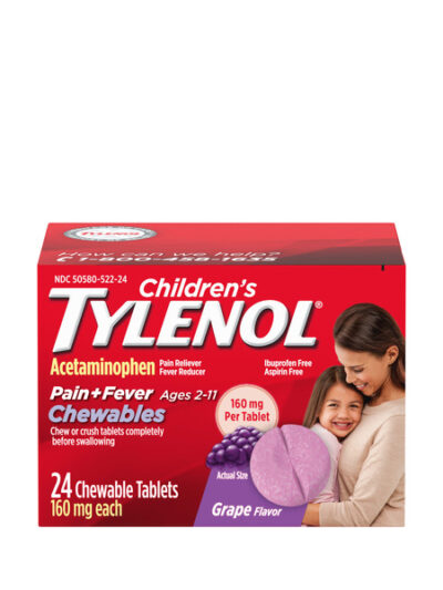 Acetaminophen pain reliver fever reducer