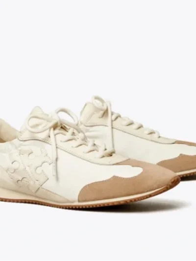 Tory Burch Suede Low Top Casual and Fashion Sneakers