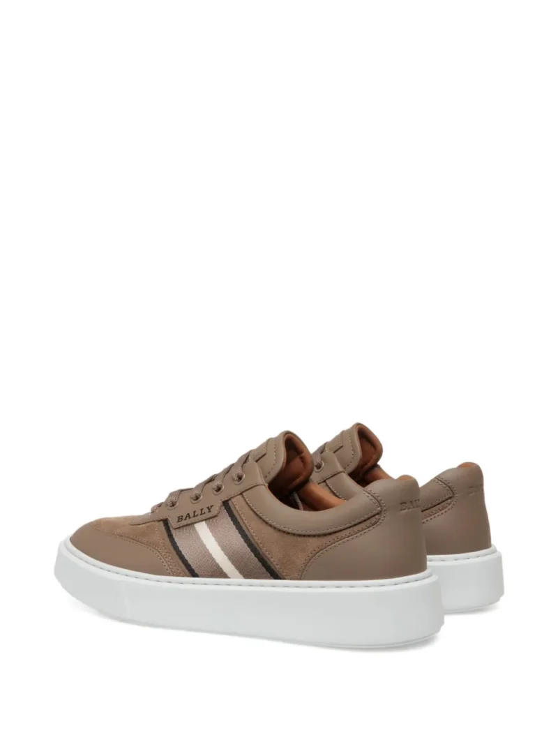 suede stripe-detailing sneakers - Image 3