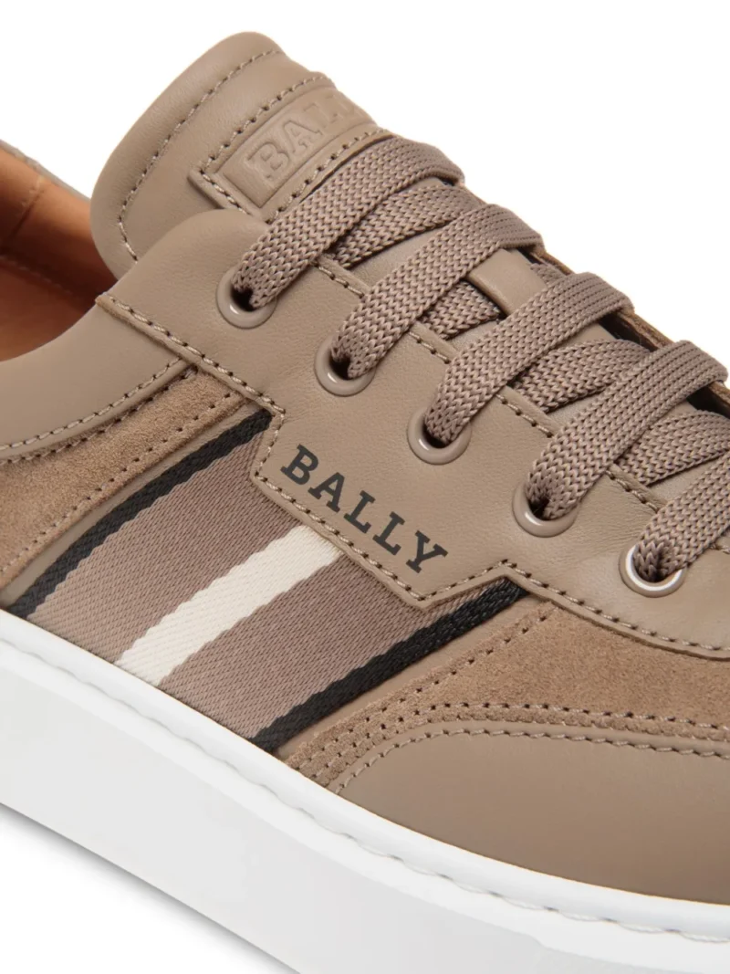 suede stripe-detailing sneakers - Image 2
