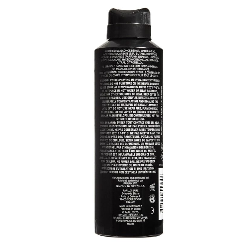 Kenneth Cole Black All Over Body Spray for Men - Image 2