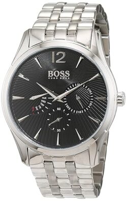 Hugo Boss Classic Commander Analog Black Dial Men's Watch-1513493