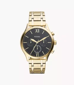 Fenmore Multifunction Gold-Tone Stainless Steel Watch